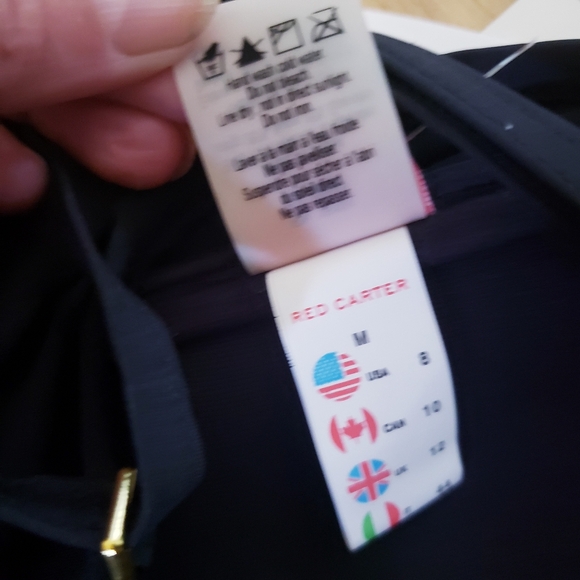 Red Carter NWT 1pc Swimsuit - M ( sz 10 CAN) - Picture 7 of 9